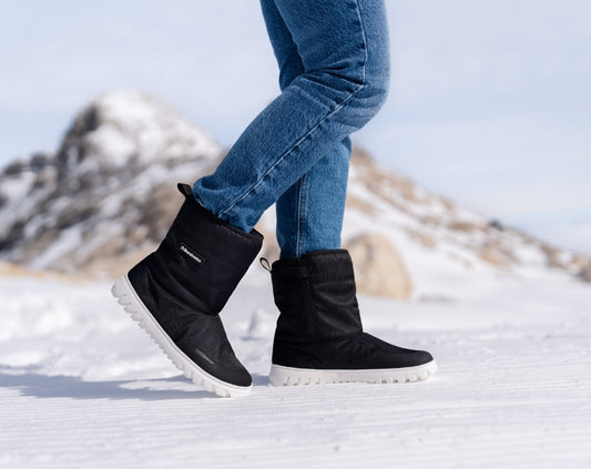 Winter-Barfußstiefel Barebarics PolarStride - Schwarz