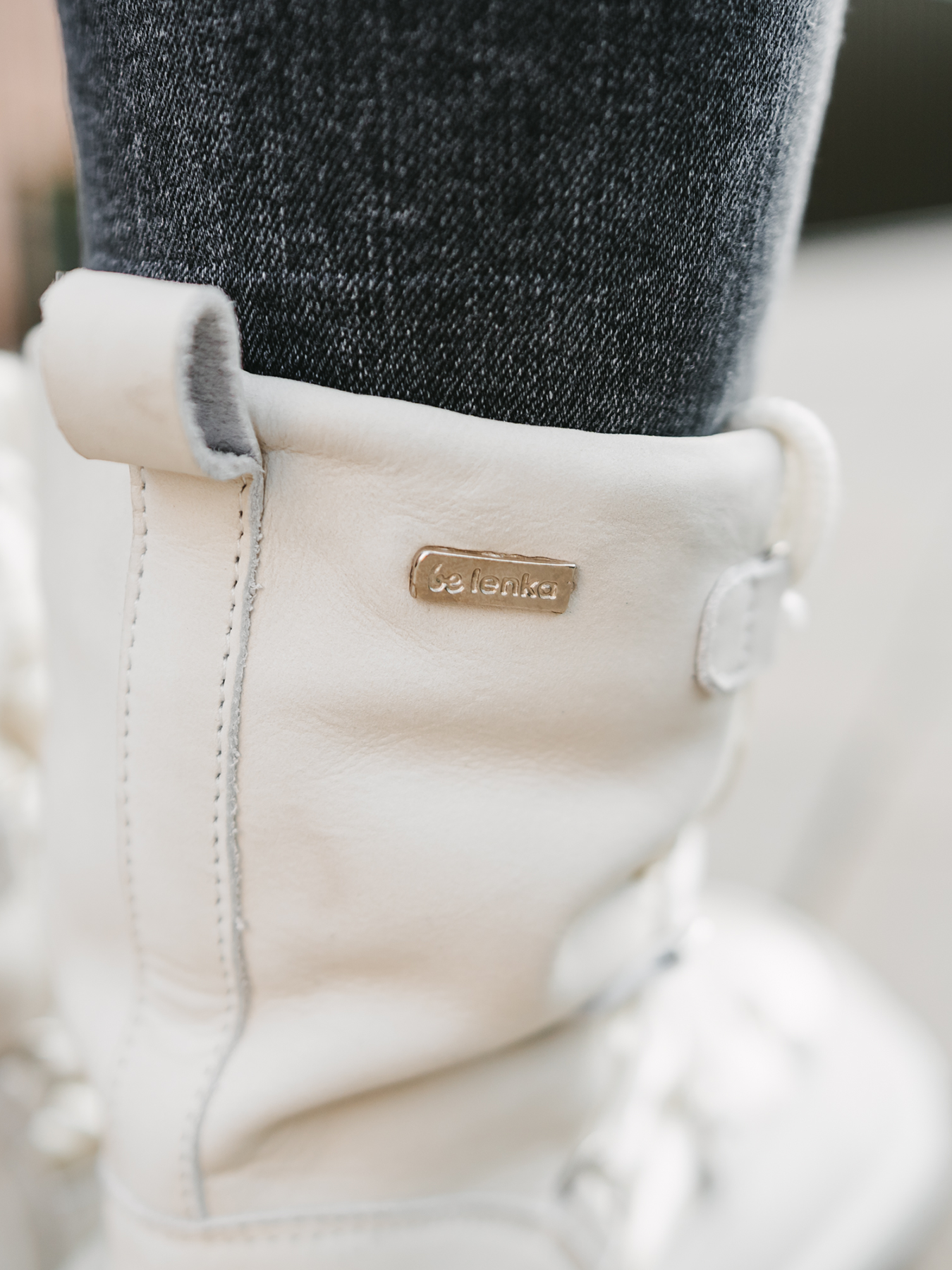 Winter-Barfußstiefel Be Lenka Snowfox Woman - Perlweiß