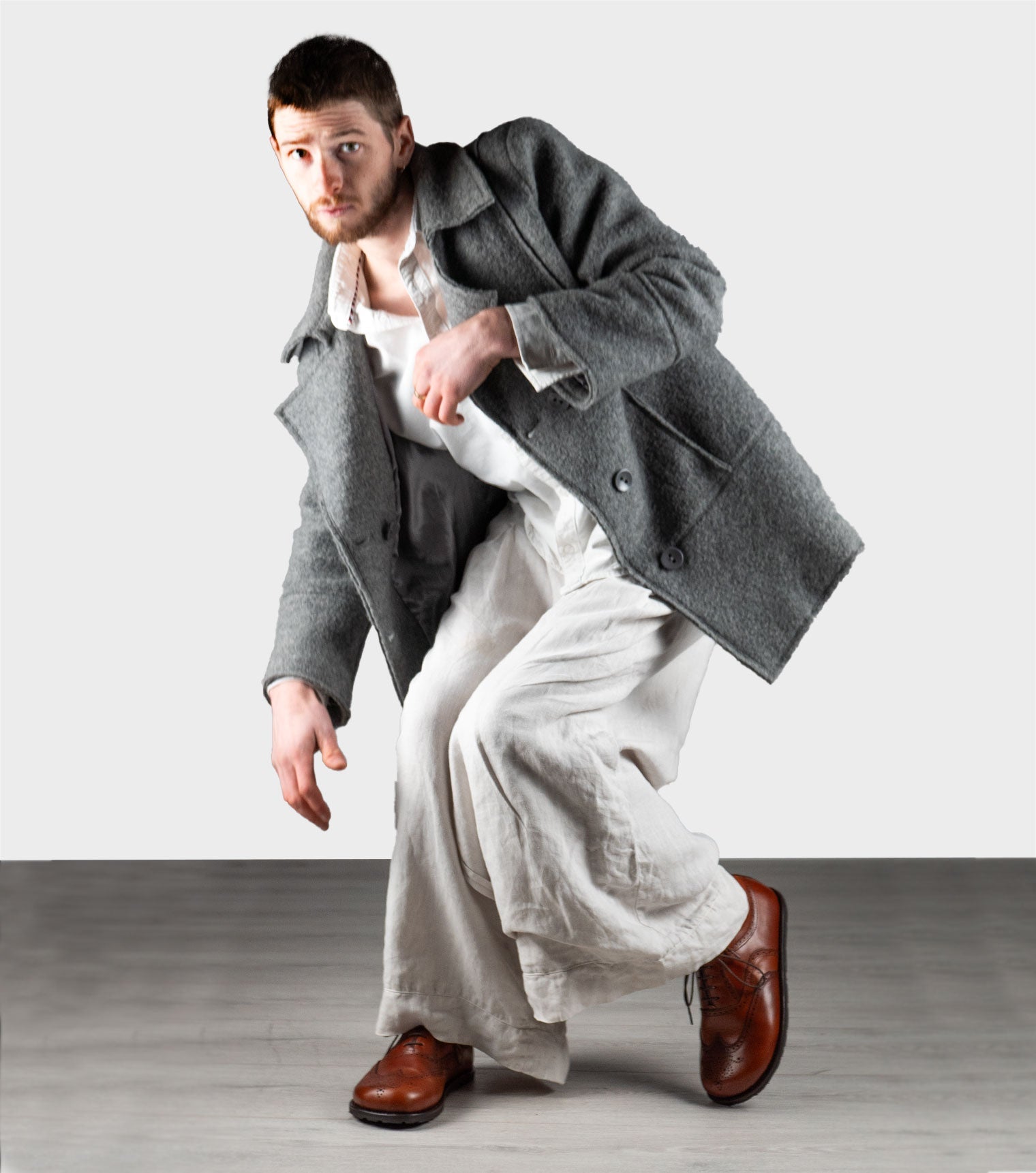 Goodyear Welted Barefoot Brogues by Gaucho Ninja Barefoot Wear Shoes dress shoes with wide toe box 