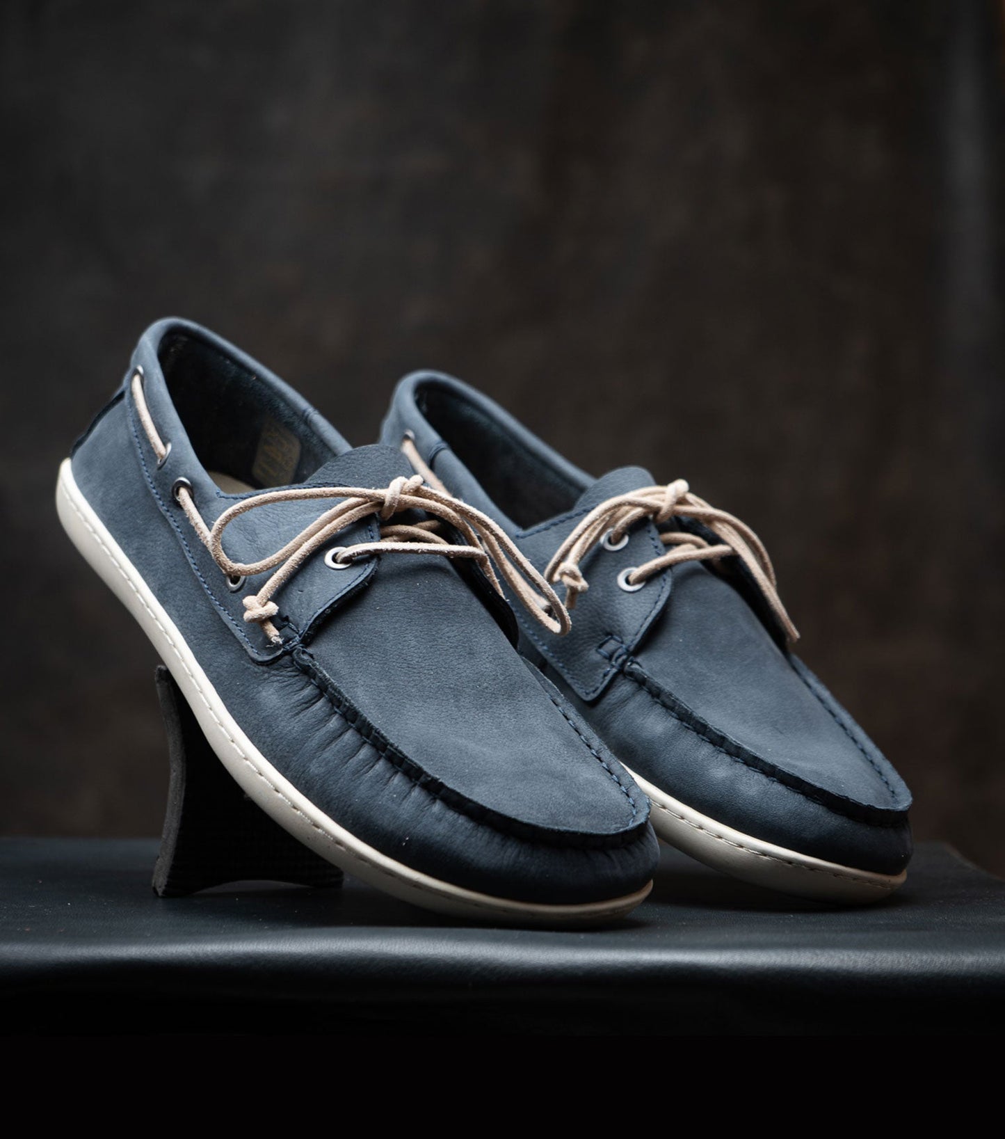 Navy Blue Barefoot Deck Shoes by Gaucho Ninja