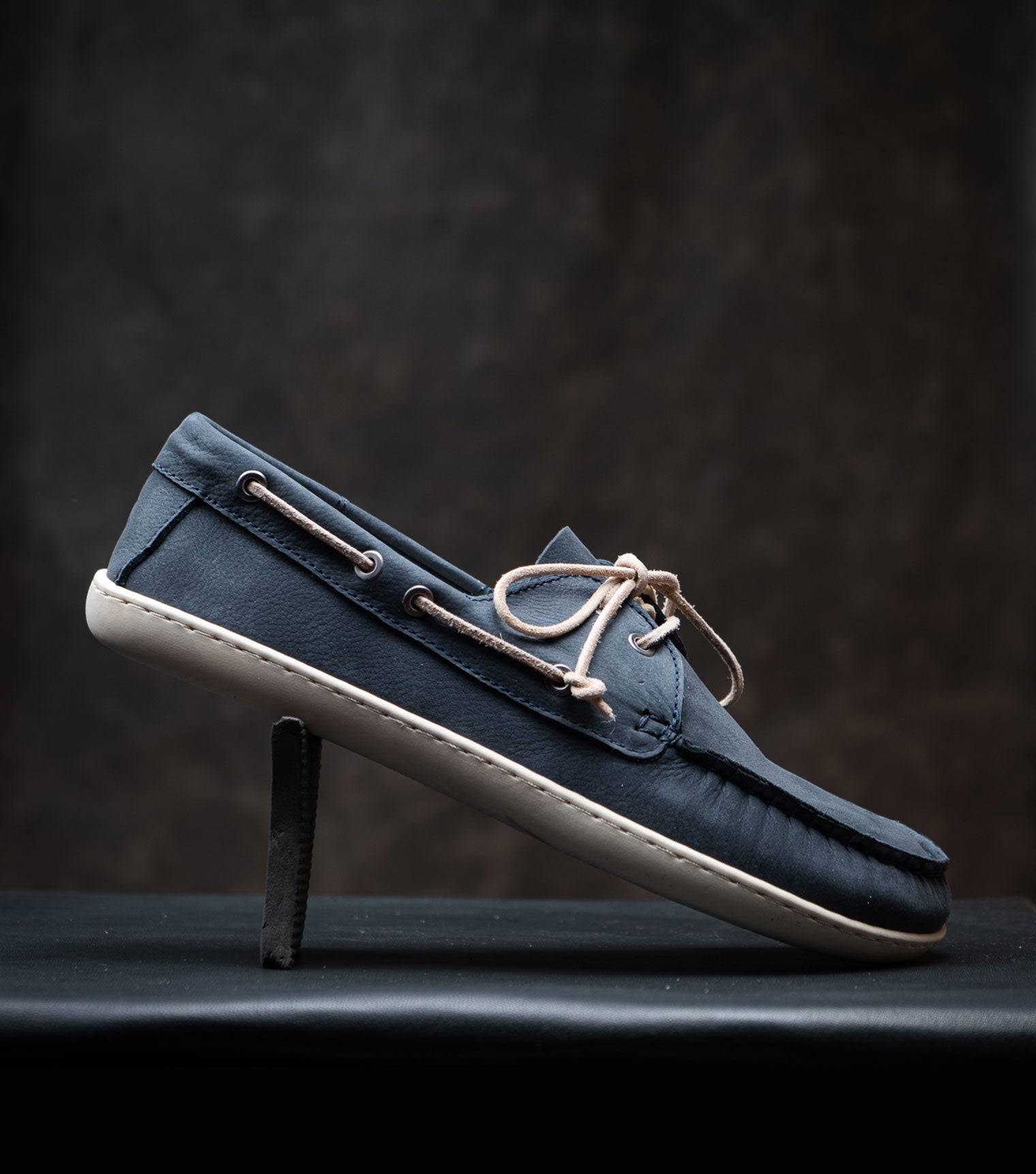 Navy Blue Barefoot Deck Shoes by Gaucho Ninja