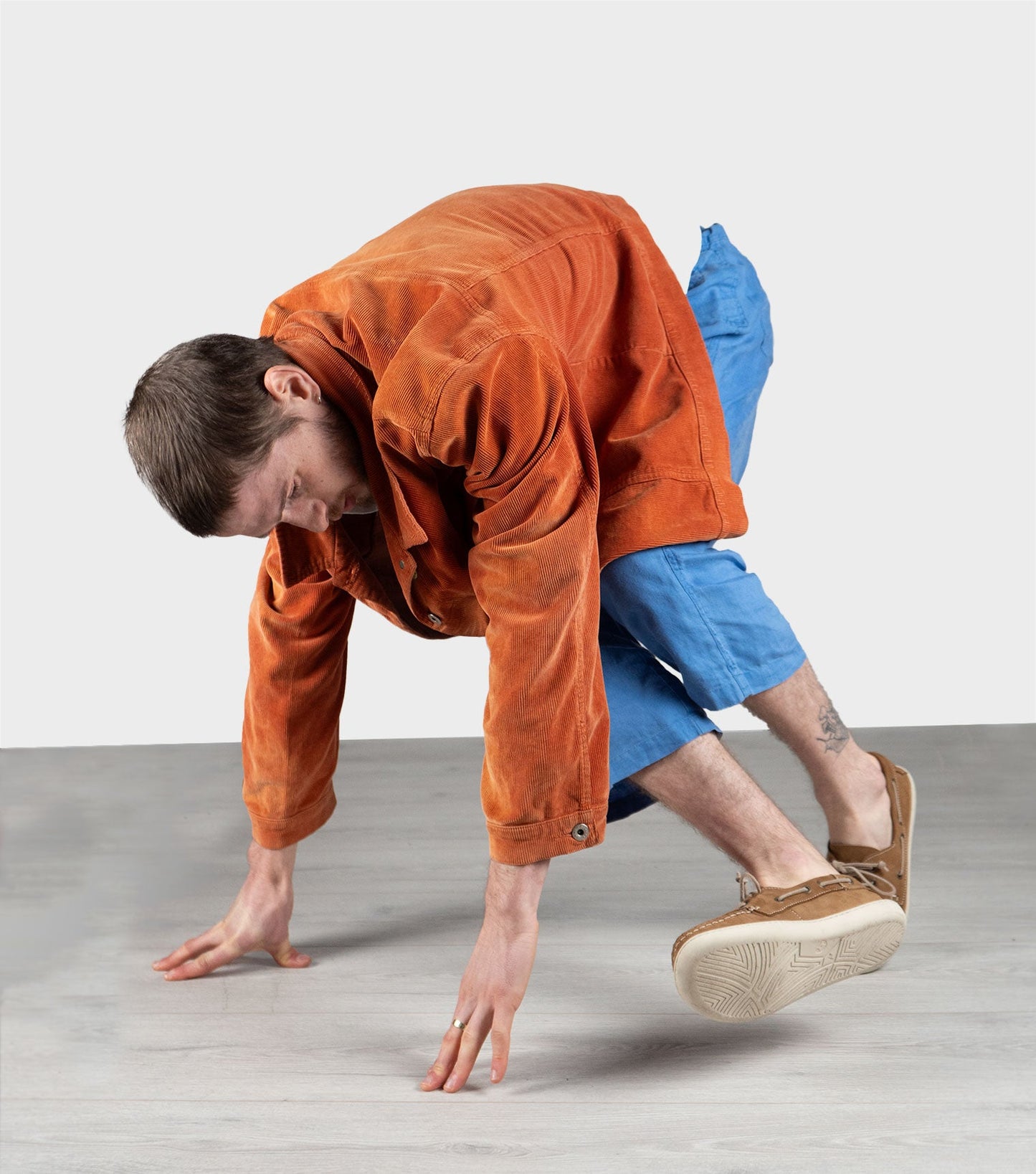 Brown Barefoot Deck Shoes by Gaucho Ninja