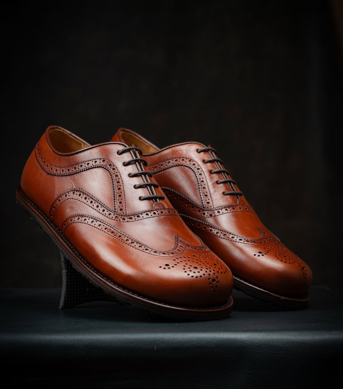 Goodyear Welted Barefoot Brogues by Gaucho Ninja Barefoot Wear Shoes dress shoes with wide toe box 