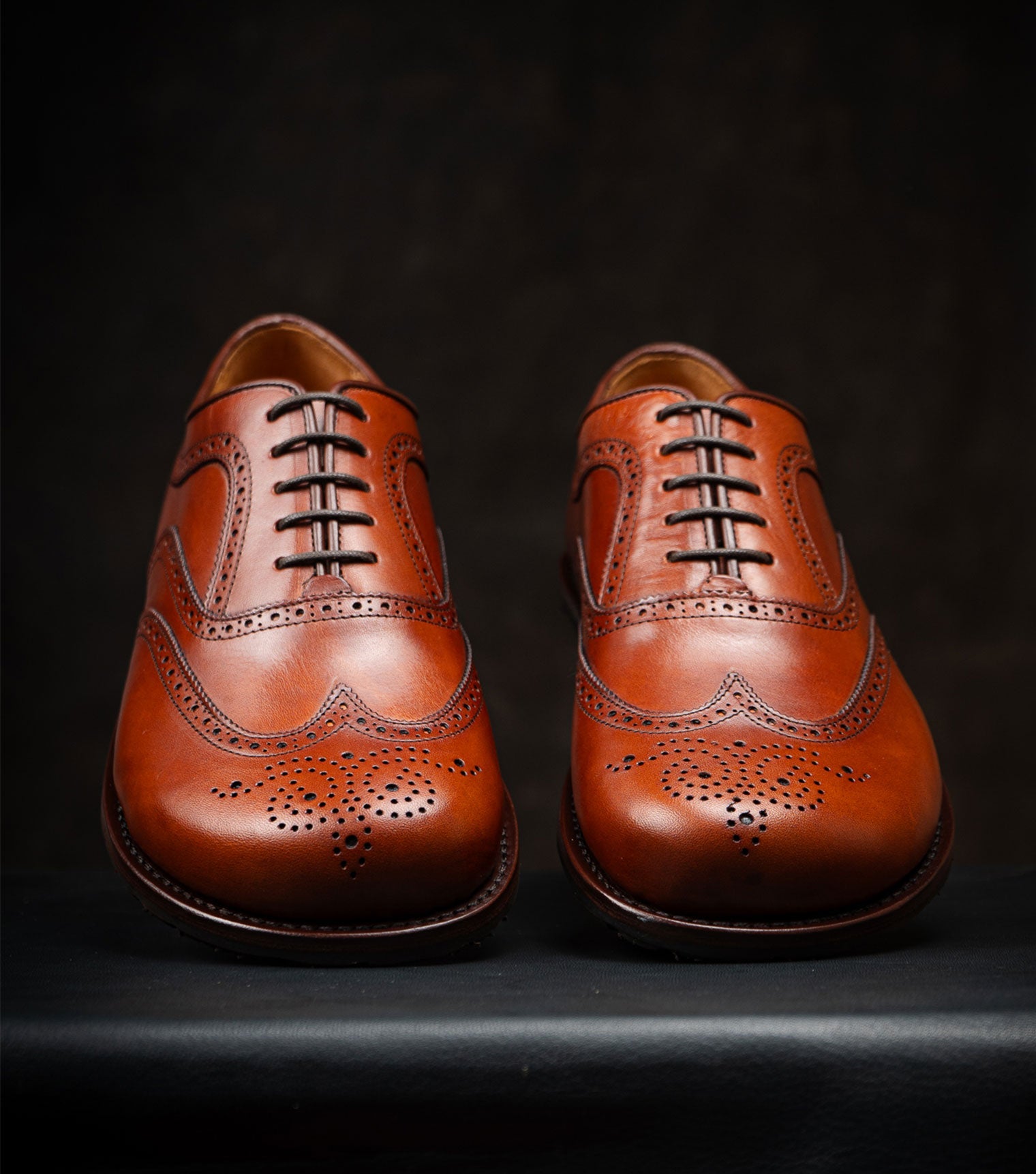 Goodyear Welted Barefoot Brogues by Gaucho Ninja Barefoot Wear Shoes dress shoes with wide toe box 