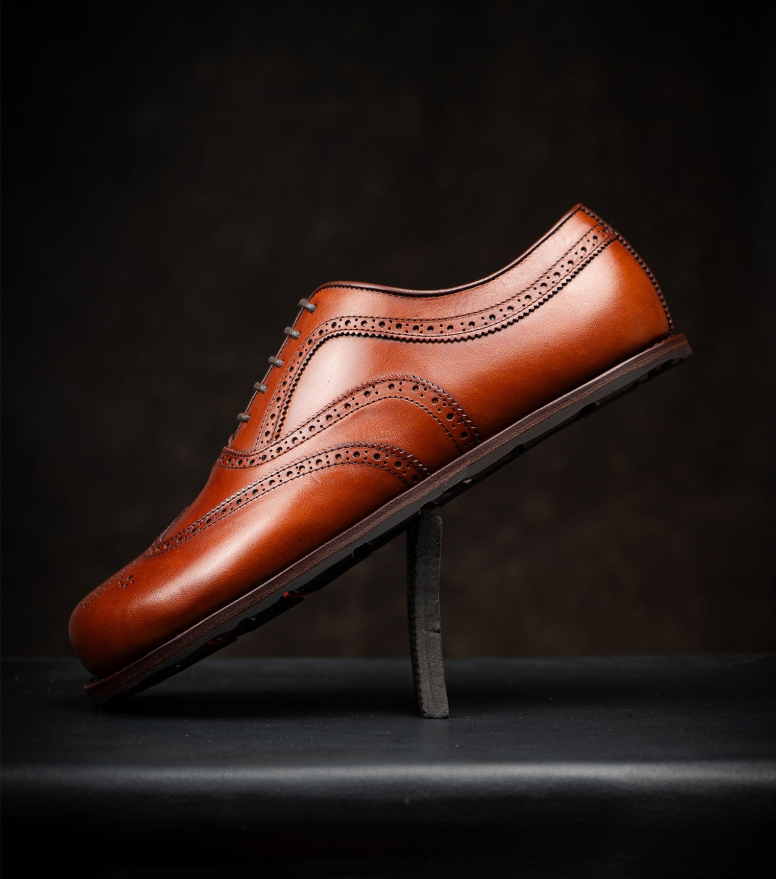 Goodyear Welted Barefoot Brogues by Gaucho Ninja Barefoot Wear Shoes dress shoes with wide toe box 