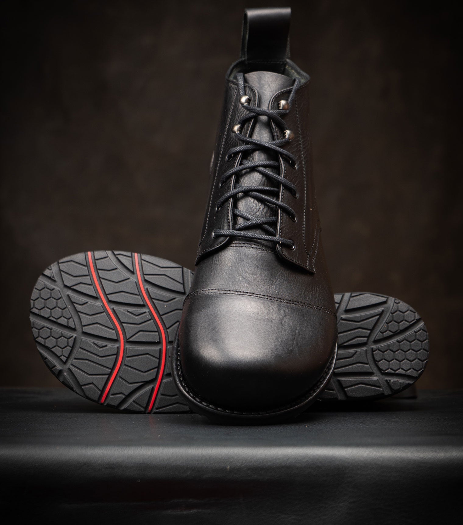 Barefoot Safety Carpenters boots by Gaucho Ninja Barefoot Work Boots with Safety Caps