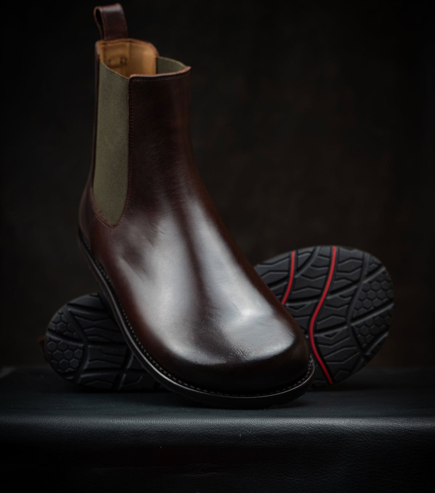 Goodyear Welted Barefoot Chelsea Boots by Gaucho Ninja British Chelsea Boots Barefoot Wear Shoes dress shoes with wide toe box 