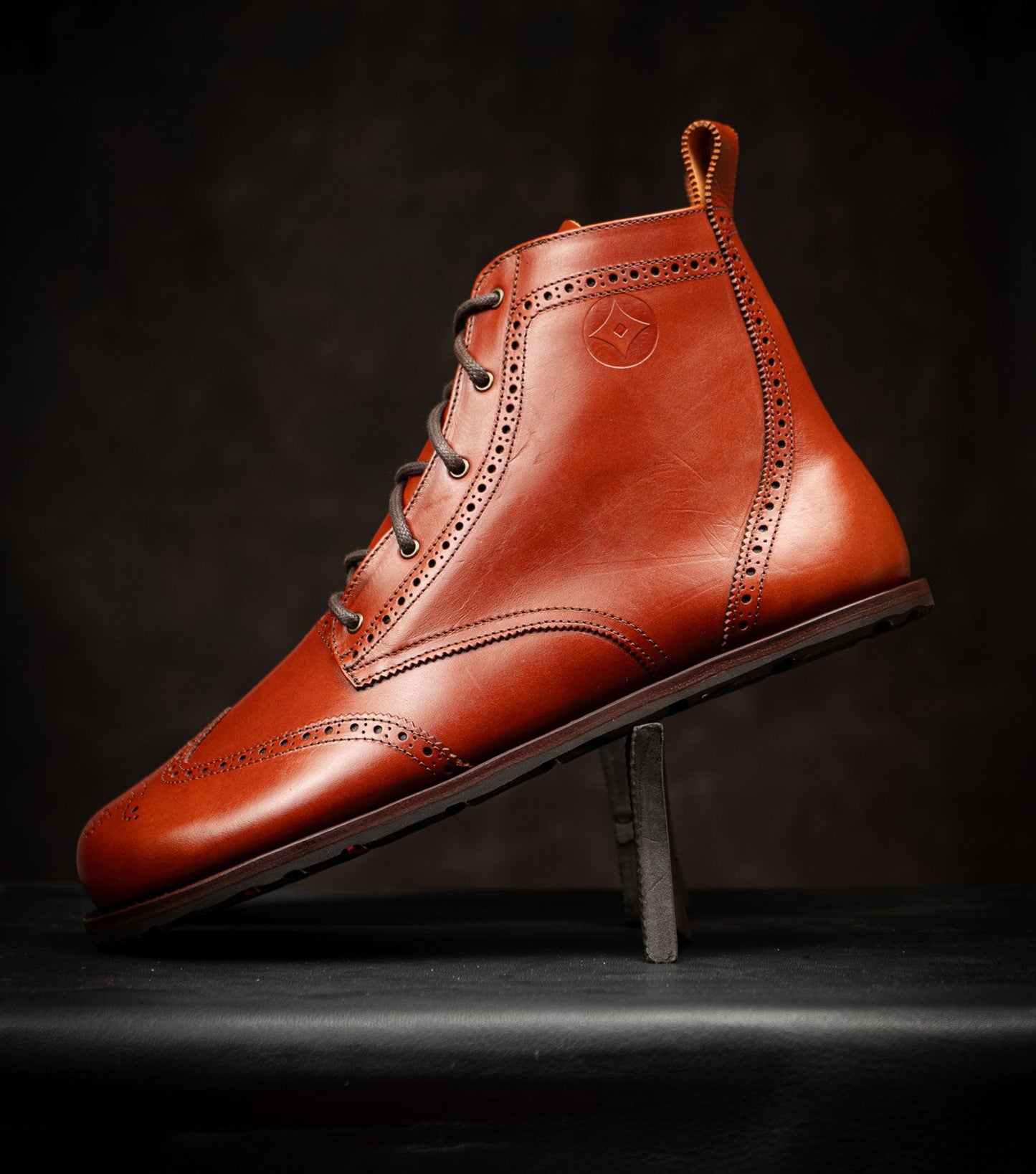 Goodyear Welted Barefoot Chukka Brogue Boots