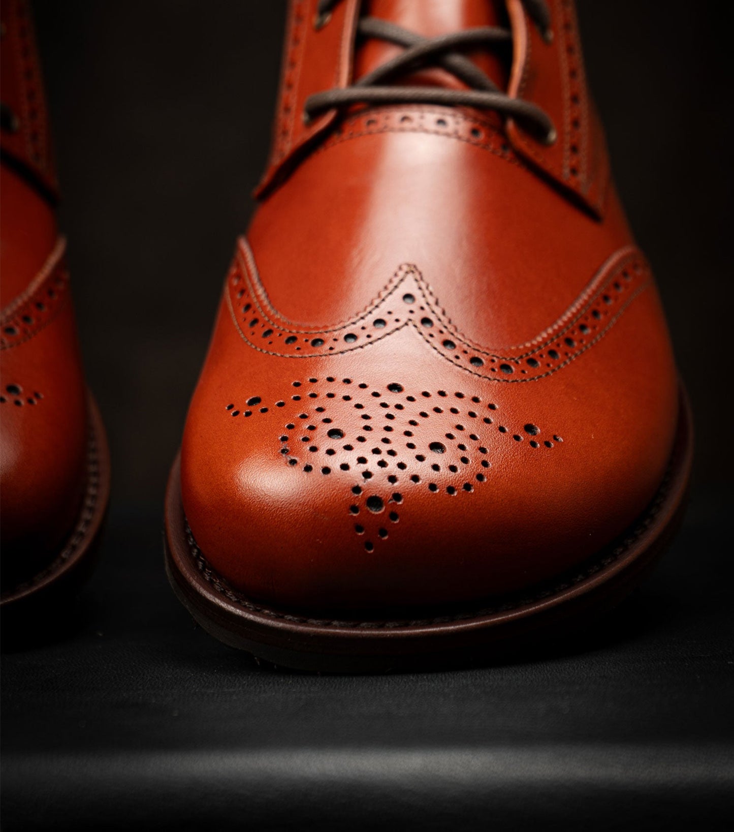 Goodyear Welted Barefoot Chukka Brogue Boots