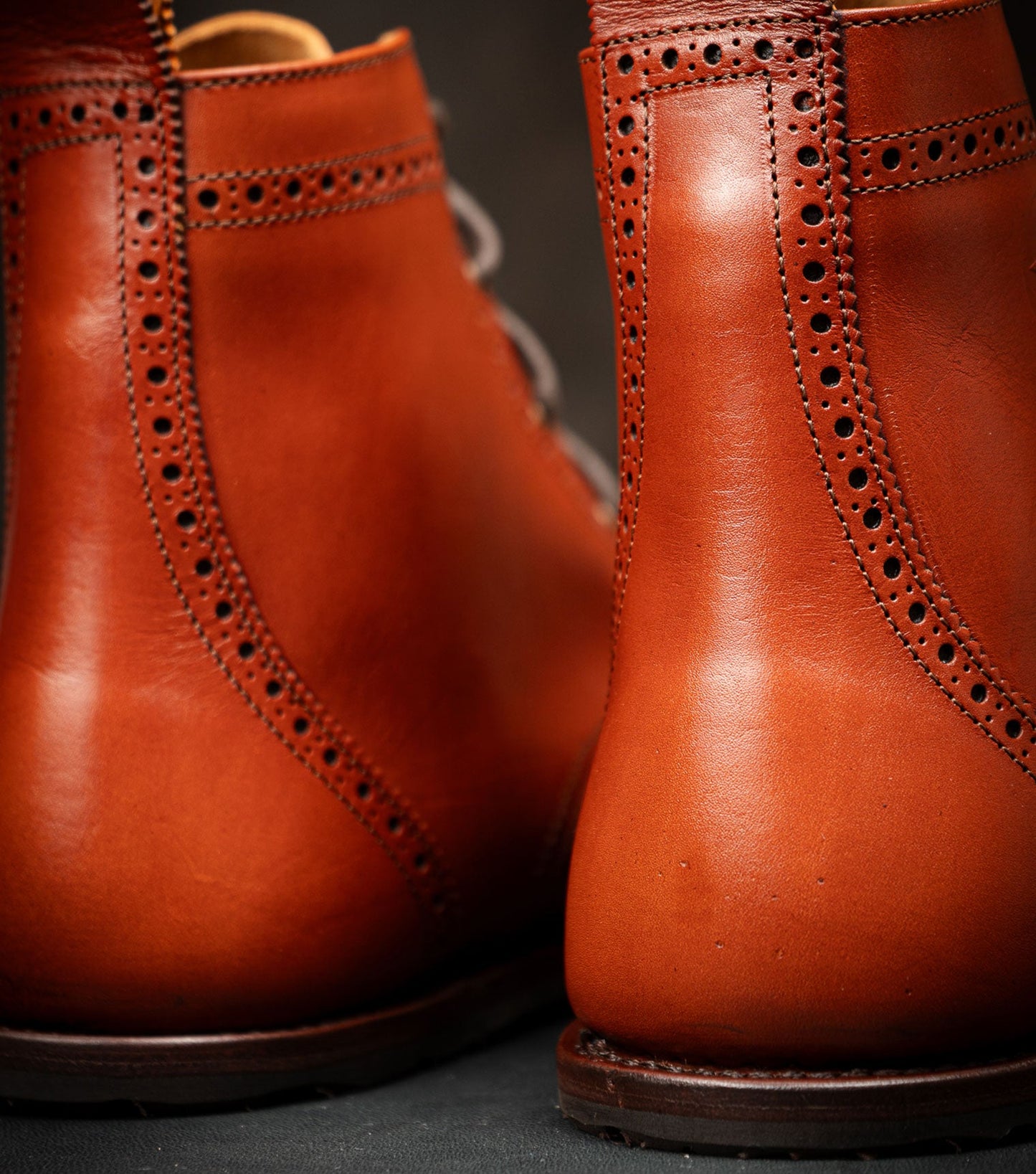 Goodyear Welted Barefoot Chukka Brogue Boots