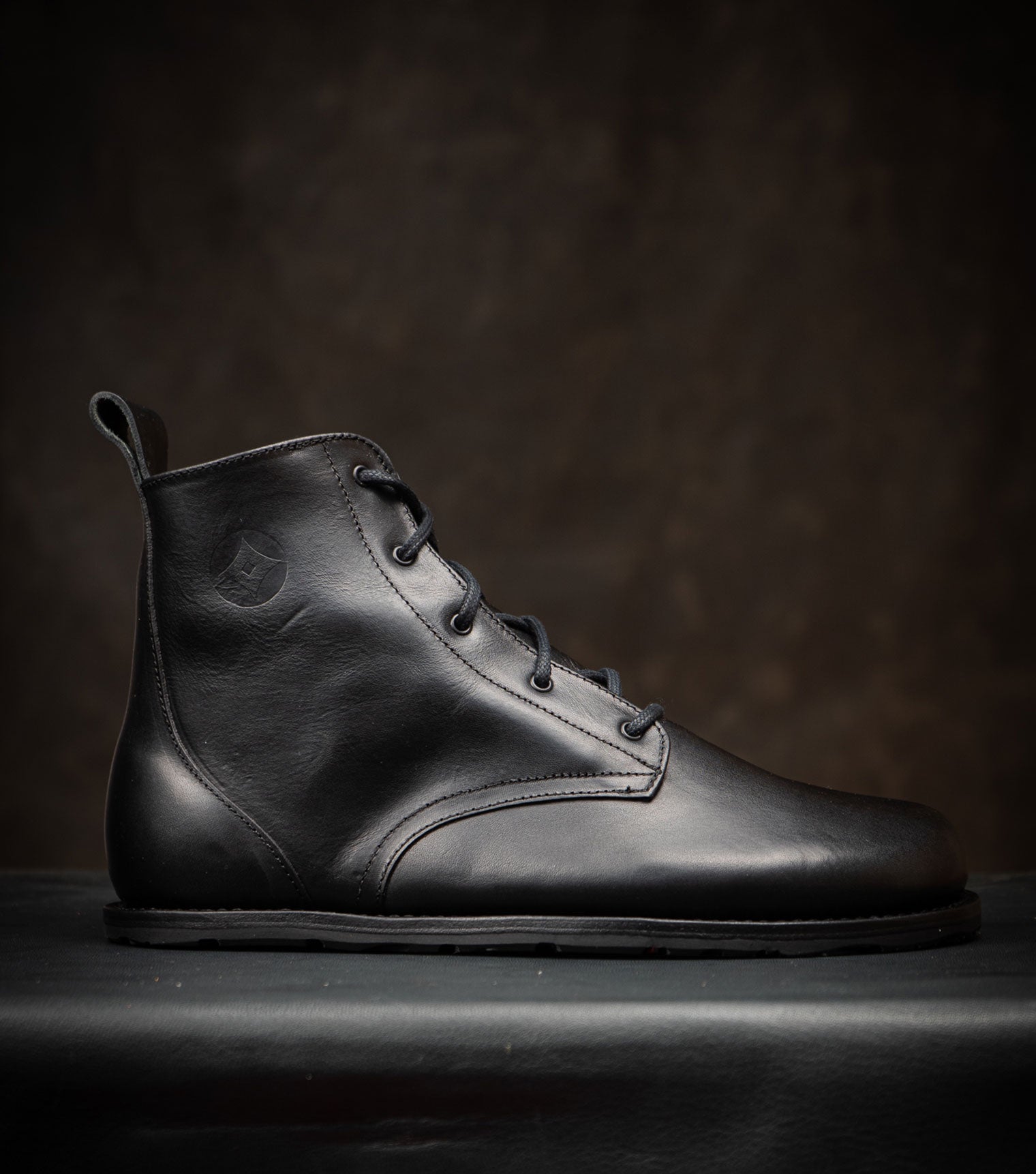 Goodyear Welted Barefoot Chukka Boots in Black by Gaucho Ninja Wide Barefoot Wear Shoes dress shoes with wide toe box 
