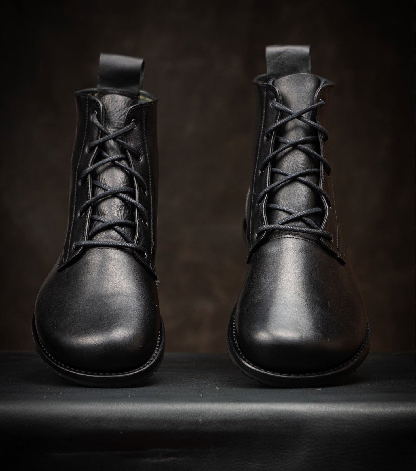 Goodyear Welted Barefoot Chukka Boots in Black by Gaucho Ninja Wide and Extra Wide Barefoot Wear Shoes dress shoes with wide toe box 