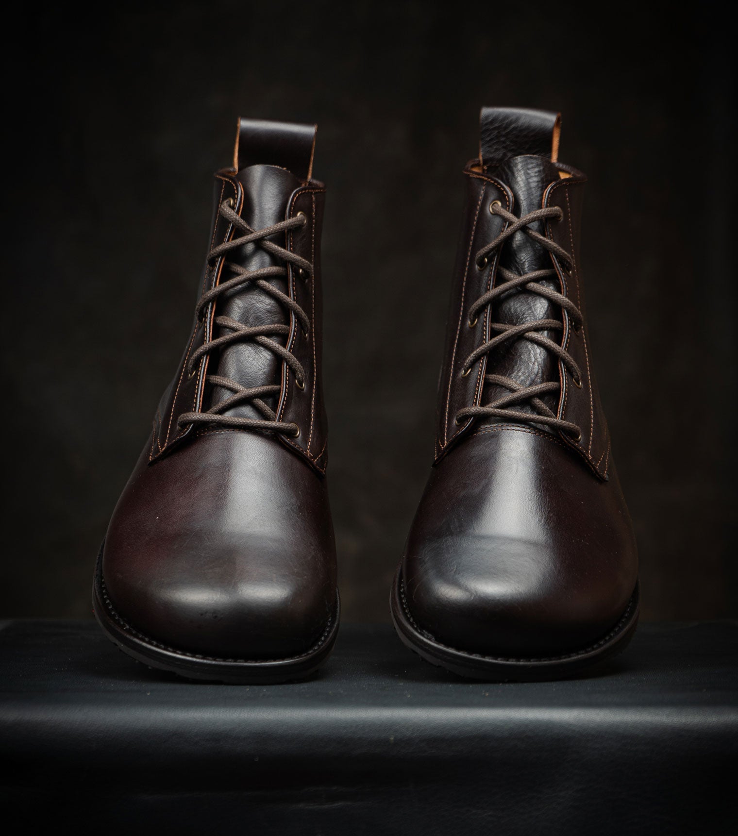 Goodyear Welted Barefoot Chukka Boots in Brown by Gaucho Ninja Extra Wide Barefoot Wear Shoes dress shoes with wide toe box 