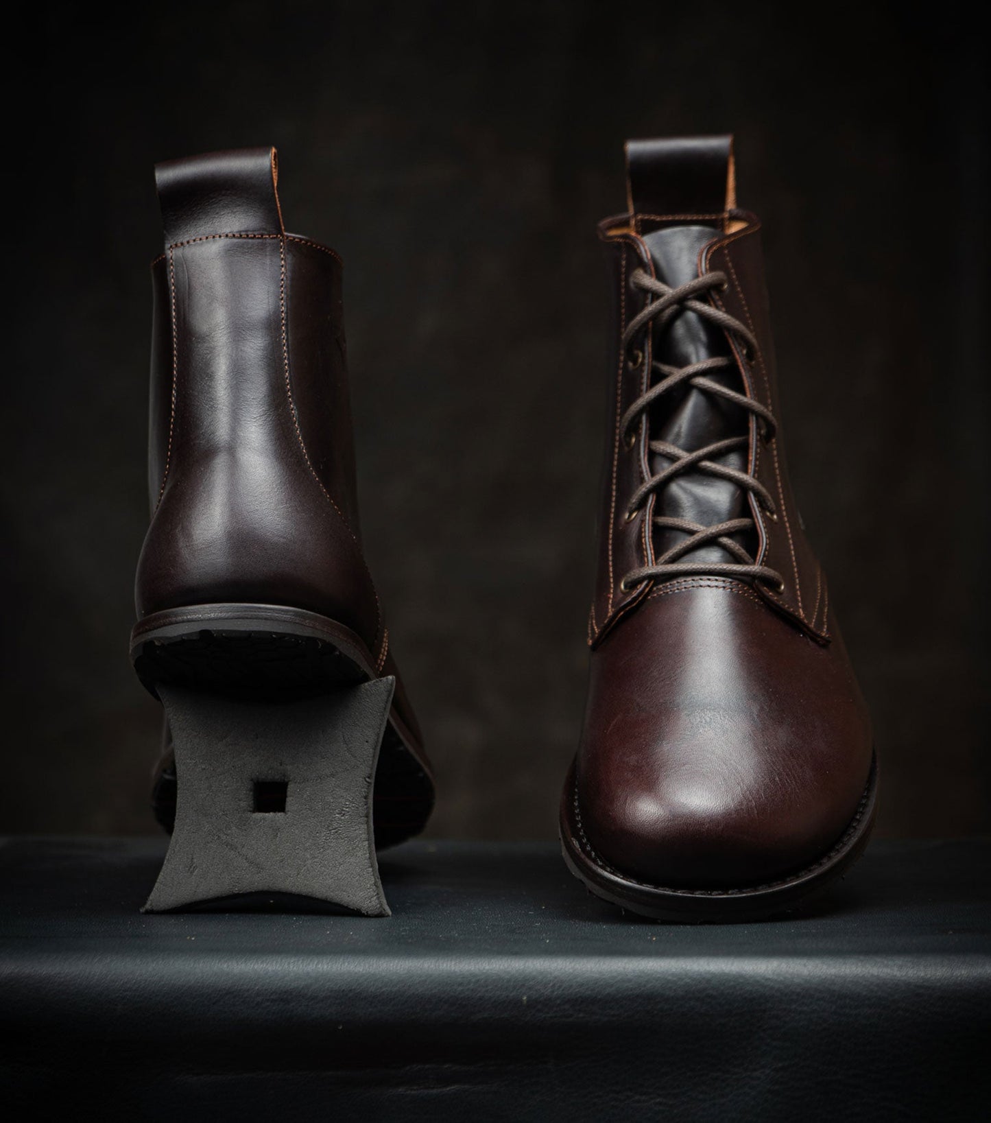 Goodyear Welted Barefoot Chukka Boots in Brown by Gaucho Ninja Wide Barefoot Wear Shoes dress shoes with wide toe box 