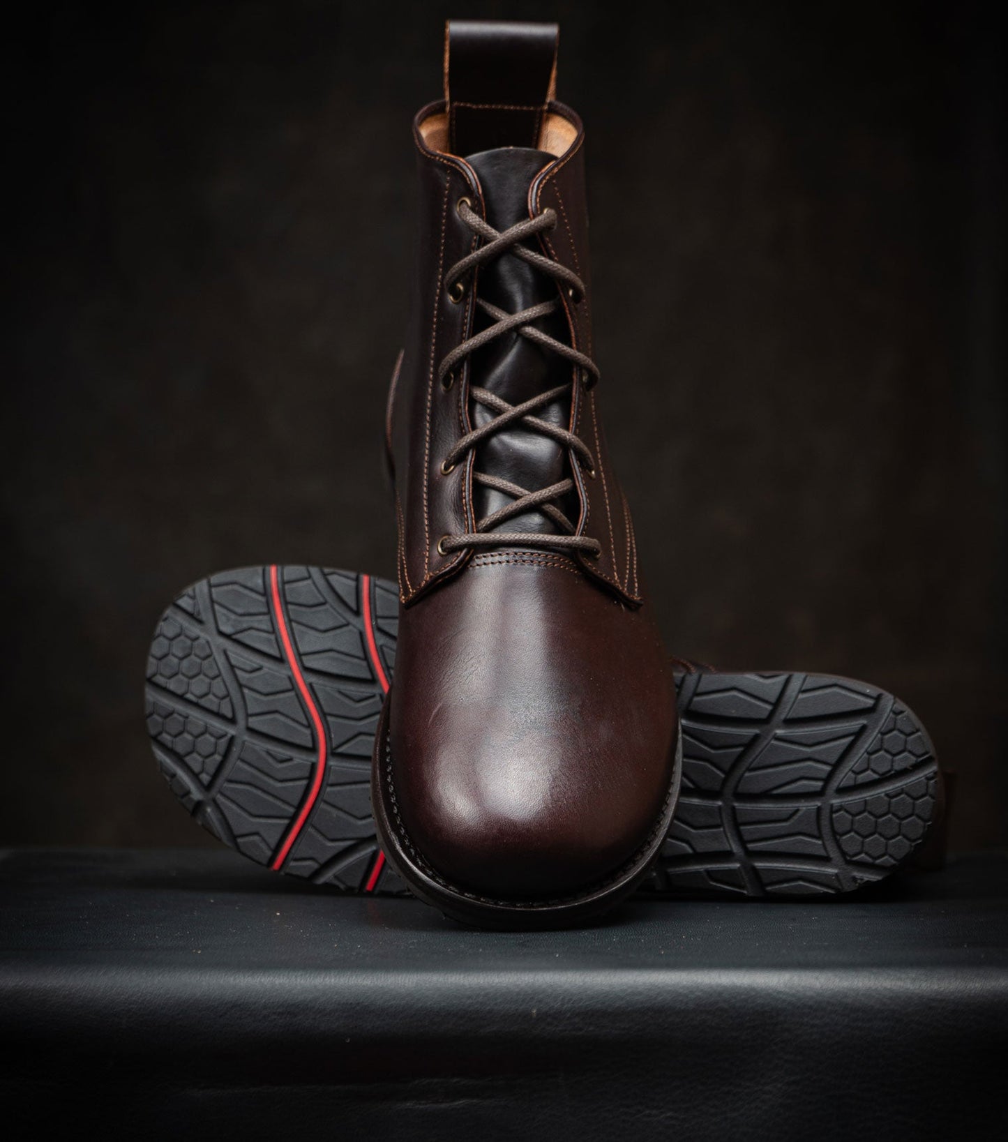 Goodyear Welted Barefoot Chukka Boots in Brown by Gaucho Ninja Wide Barefoot Wear Shoes dress shoes with wide toe box 