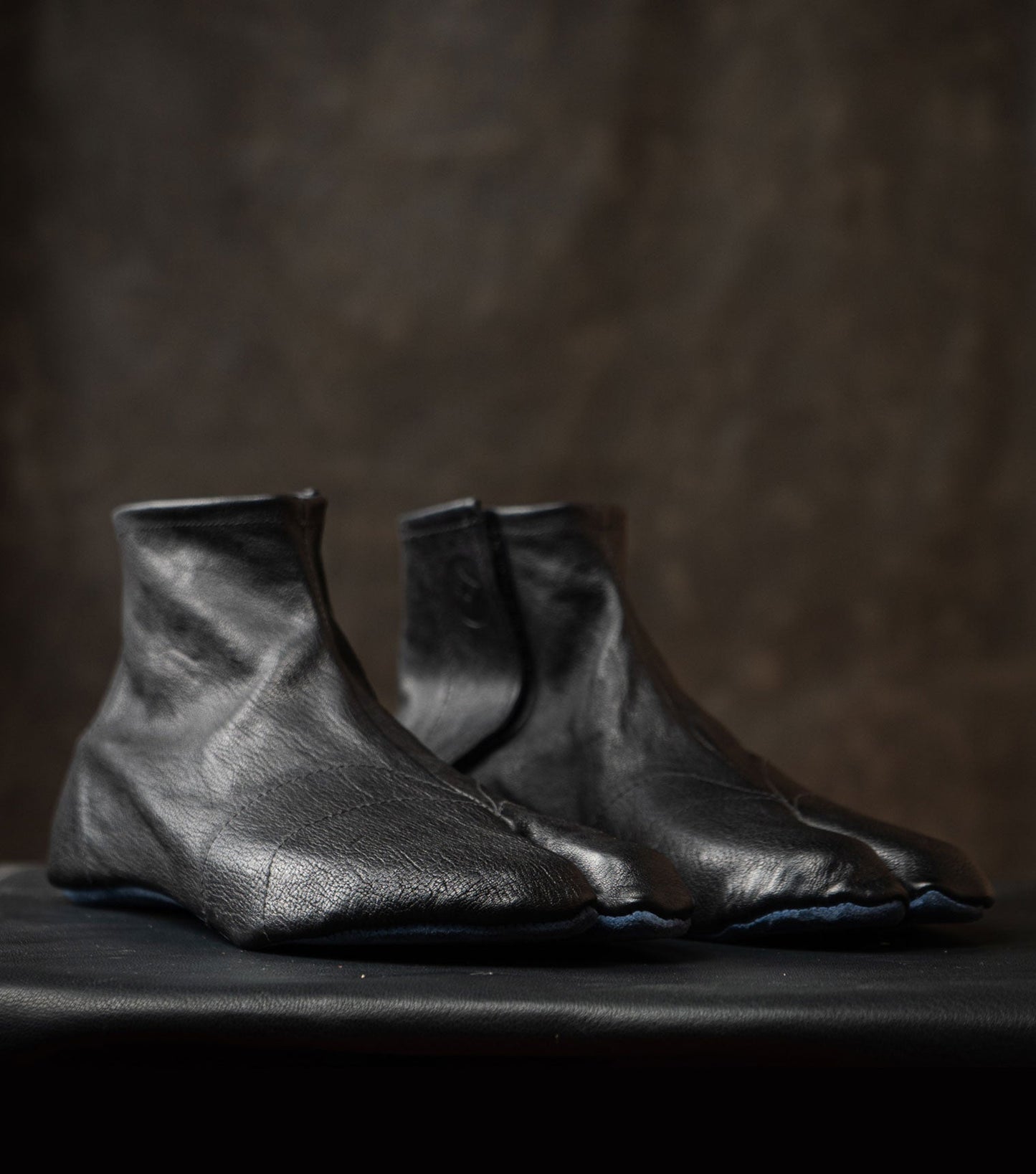 Ninja Soft Leather Indoor Tabi Boots by Gaucho Ninja Handmade Barefoot Shoes