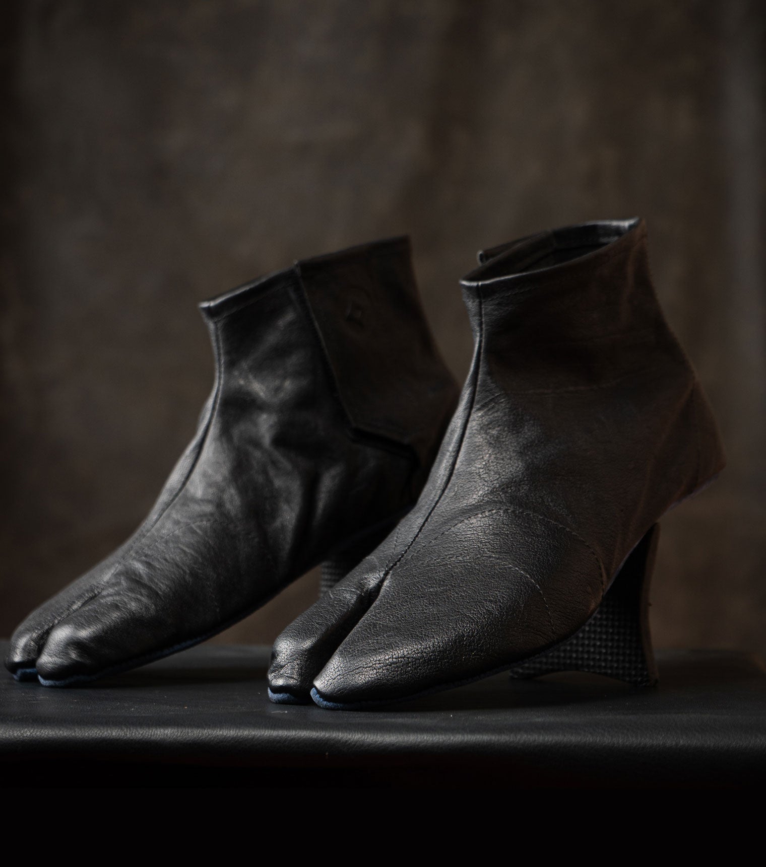 Ninja Soft Leather Indoor Tabi Boots by Gaucho Ninja Handmade Barefoot Shoes