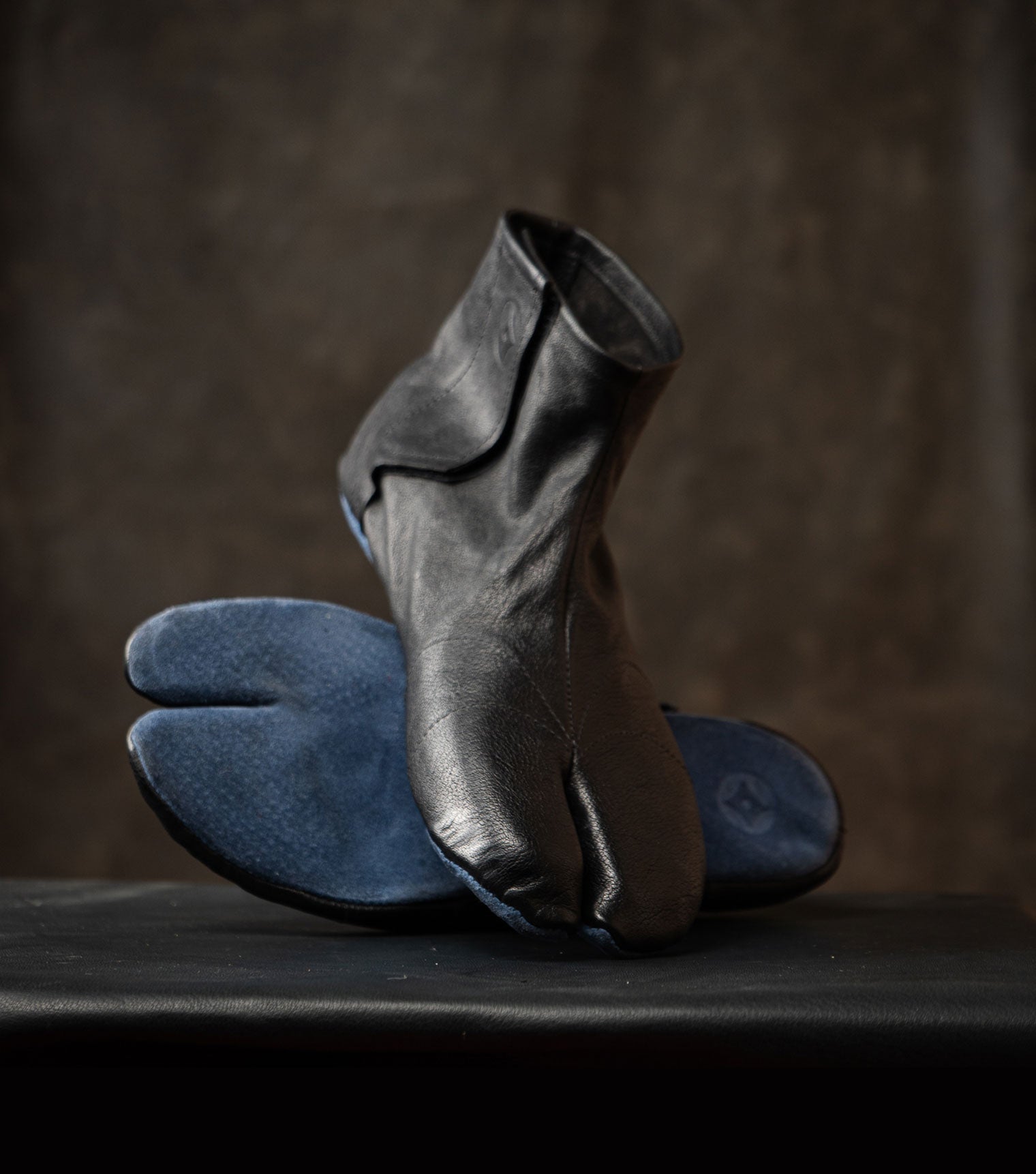 Ninja Soft Leather Indoor Tabi Boots by Gaucho Ninja Handmade Barefoot Shoes