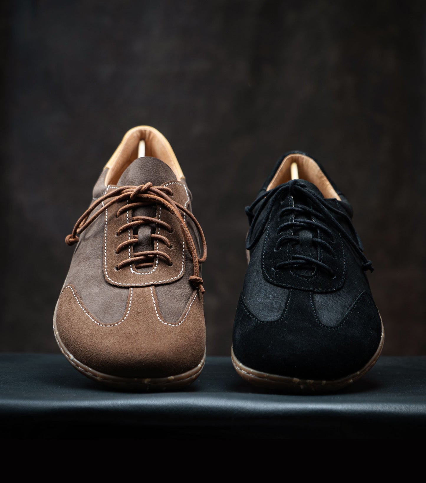 Barefoot Retro Trainers by Gaucho Ninja | Black Trainers
