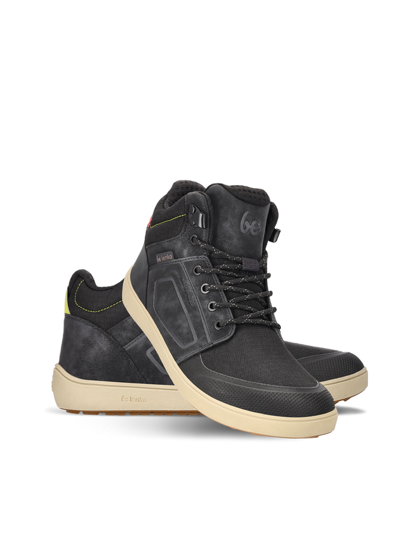 Barefoot Boots Be Lenka ArcticEdge - Charcoal Black