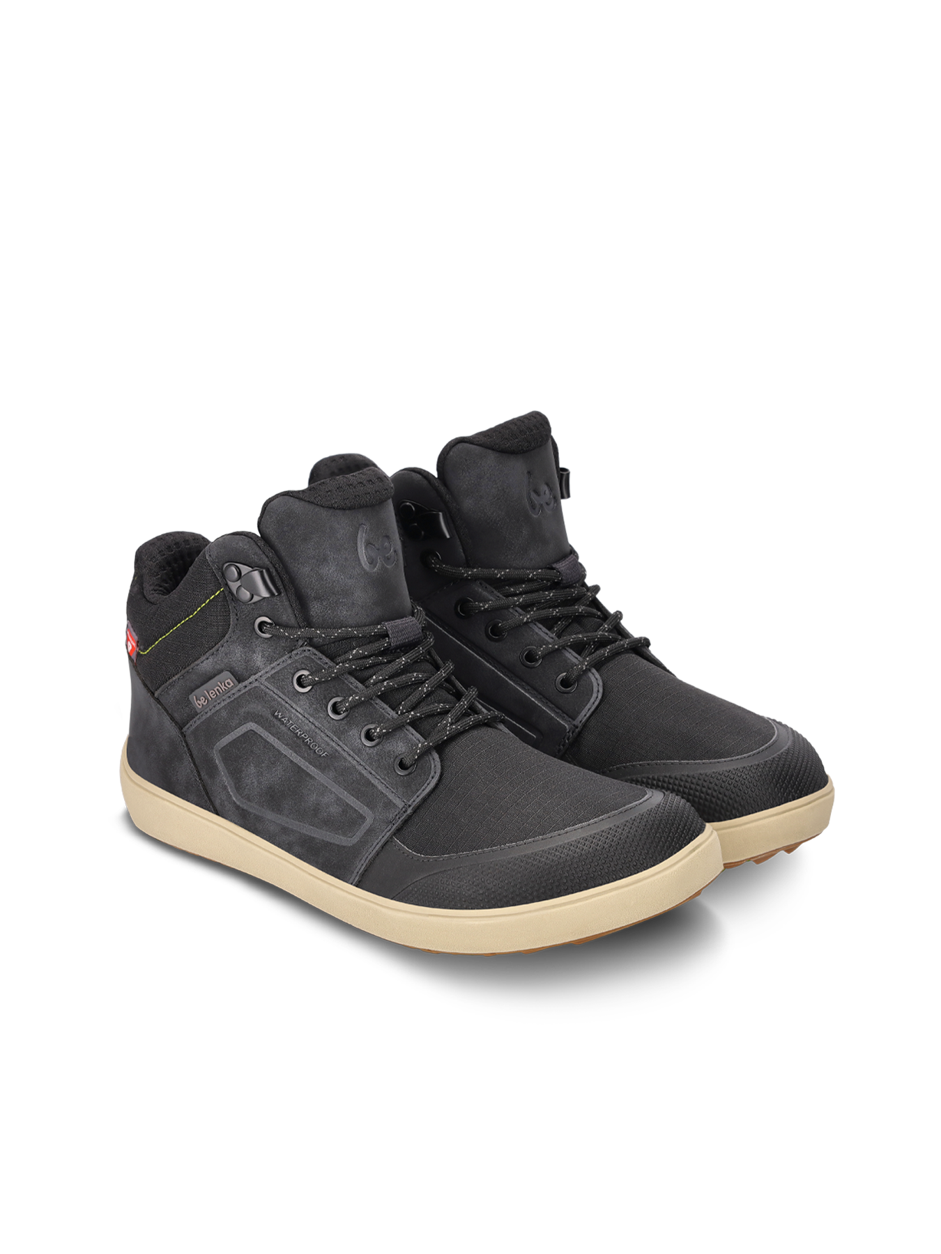 Barefoot Boots Be Lenka ArcticEdge - Charcoal Black