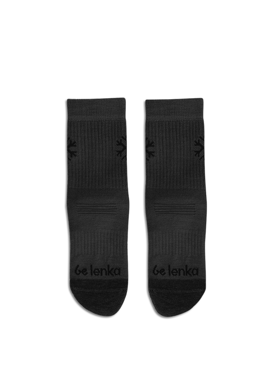 Kids barefoot Socks Be Lenka Kids - Crew - Merino Wool - Grey