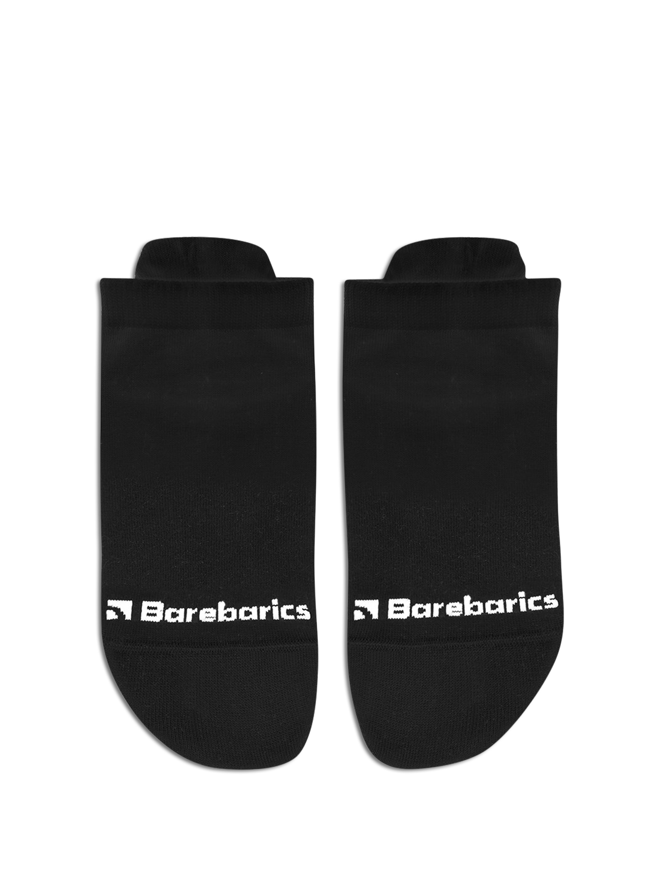 Barebarics - Barefoot Socks - Low-cut - Black - 3 pack