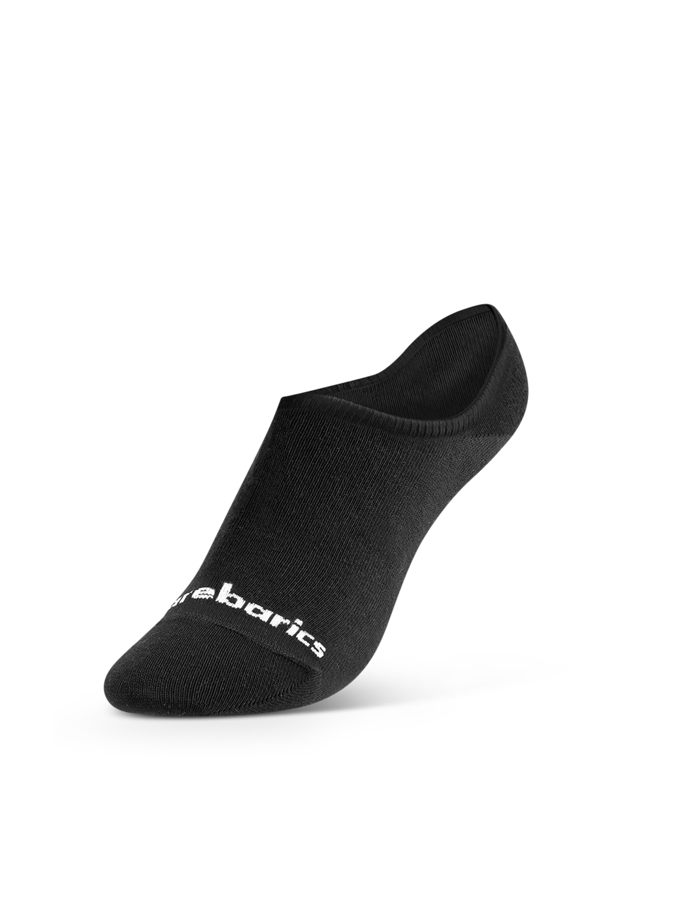 Barebarics - Chaussettes pieds nus - Invisibles - Noir - Lot de 3