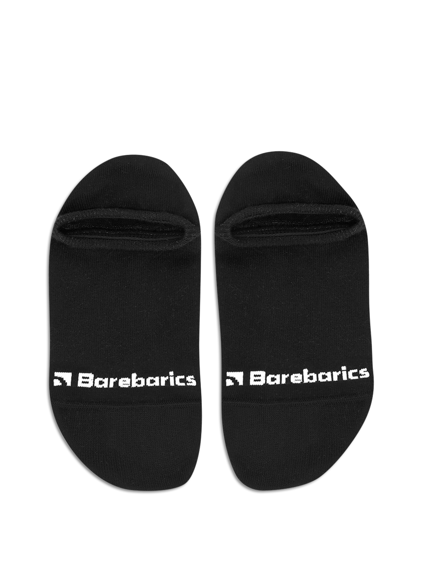 Barebarics - Barefoot Socks - No-Show - Black