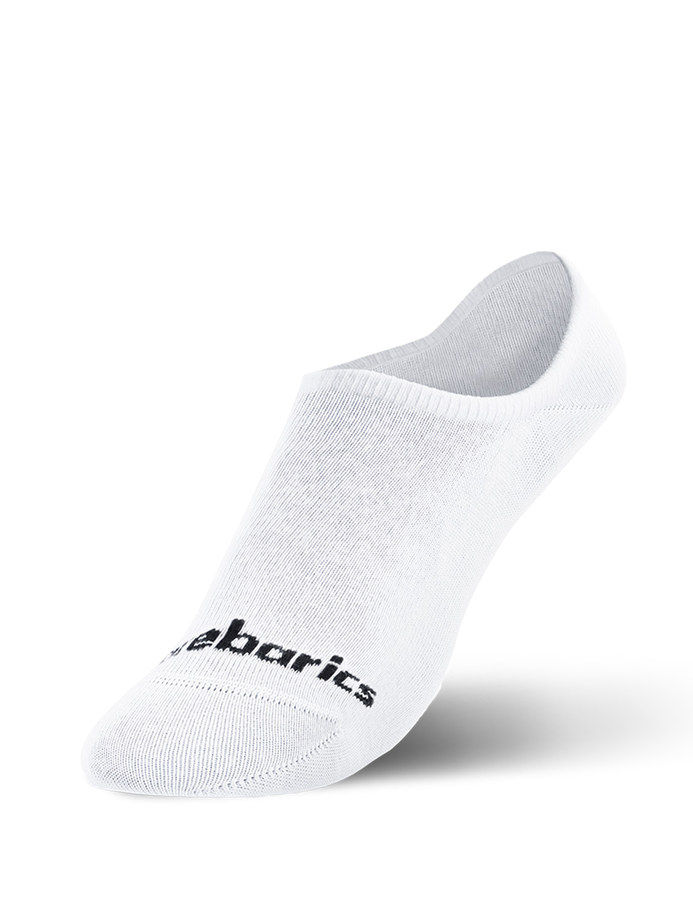 Barebarics - Barefoot Socks - No-Show - White