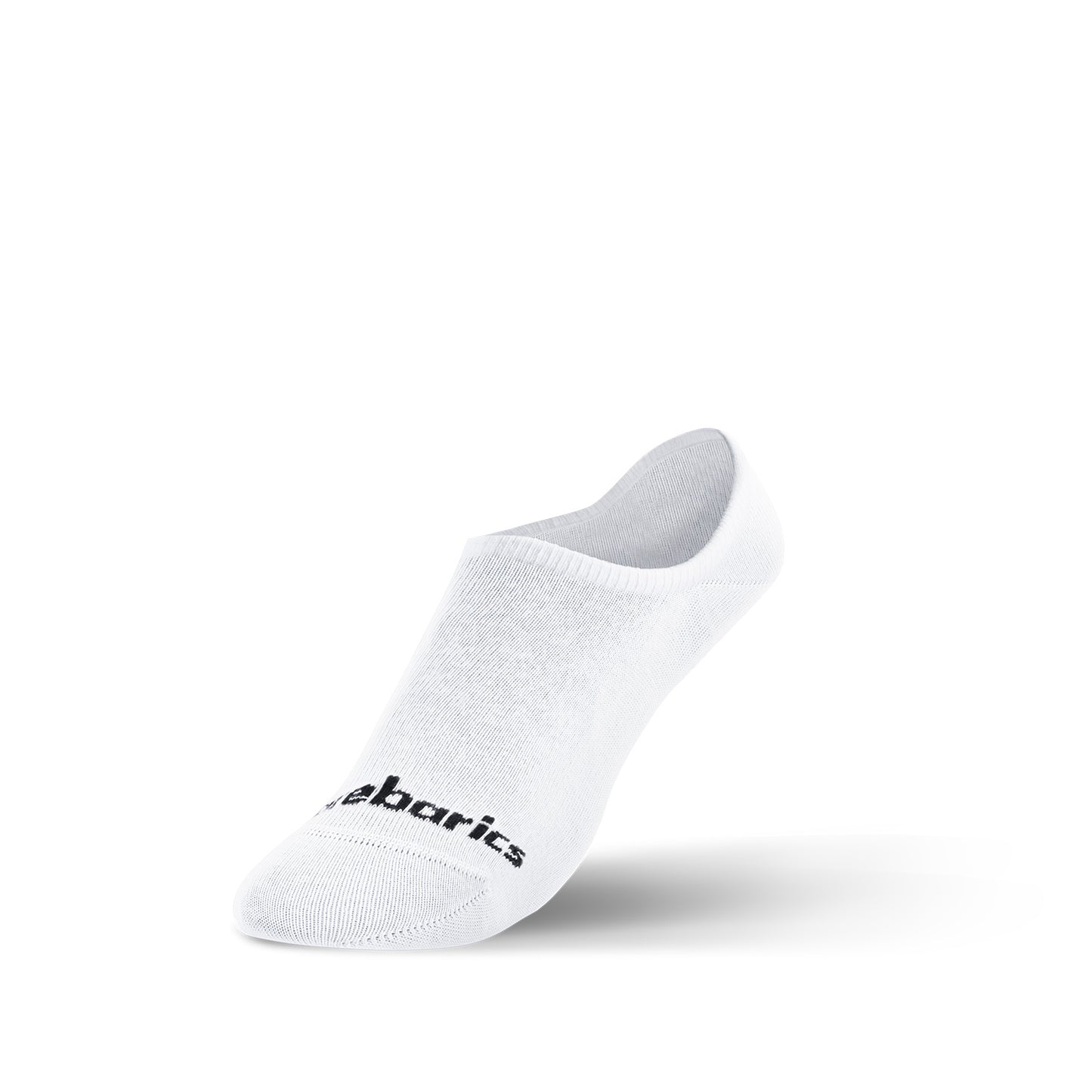 Barebarics - Chaussettes pieds nus - Invisibles - Blanc - Lot de 3