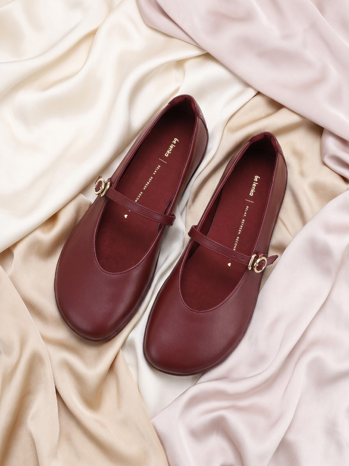 Ballet Flats Be Lenka Amalea - Burgundy
