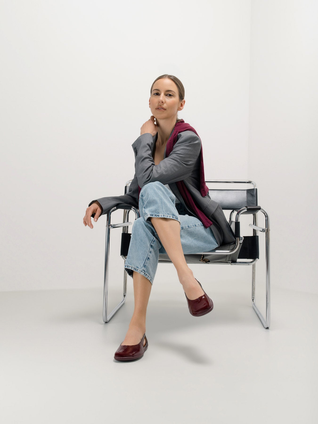 Ballet Flats Be Lenka Bellissima 3.0 - Burgundy