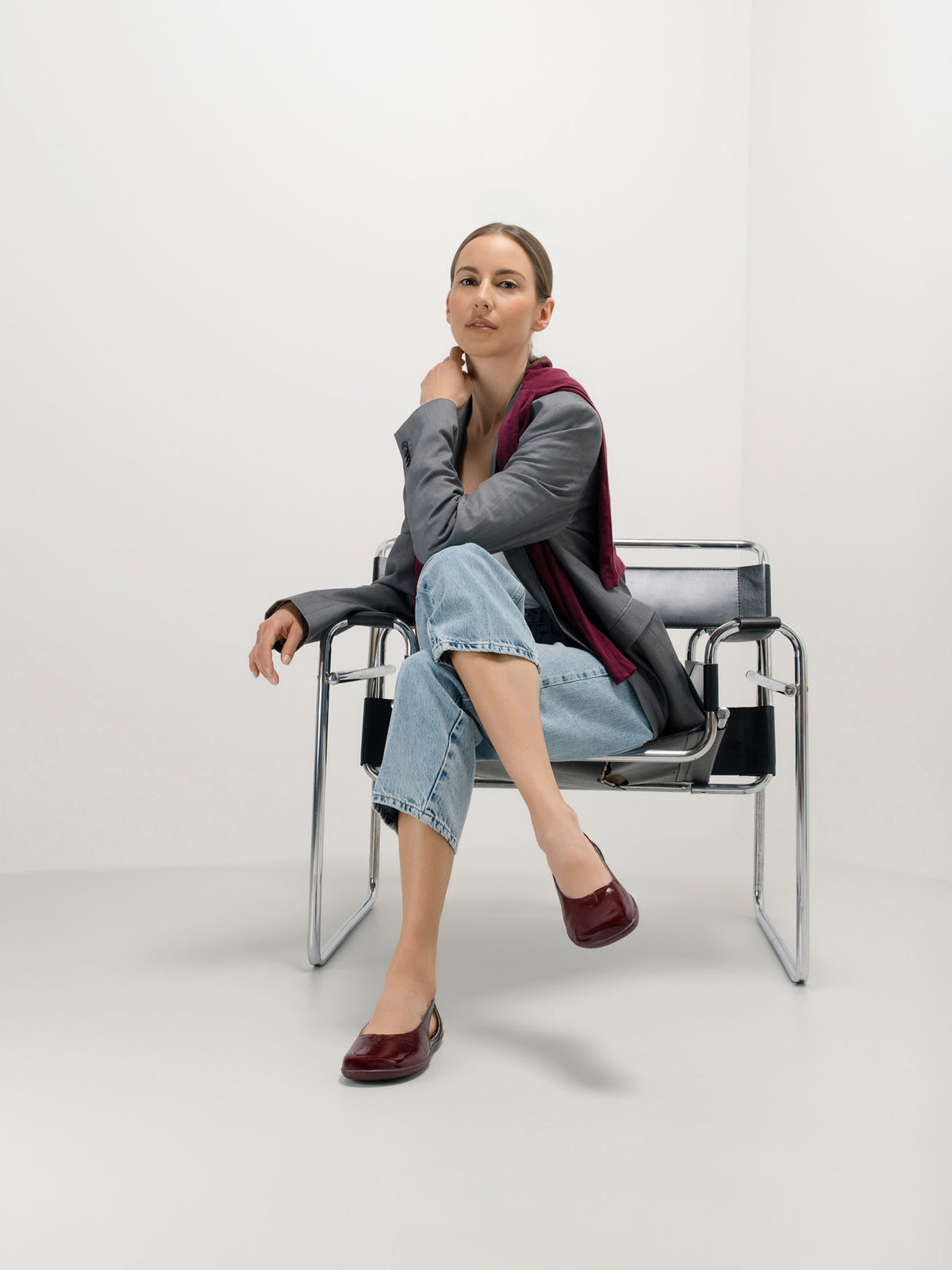 Ballet Flats Be Lenka Bellissima 3.0 - Burgundy