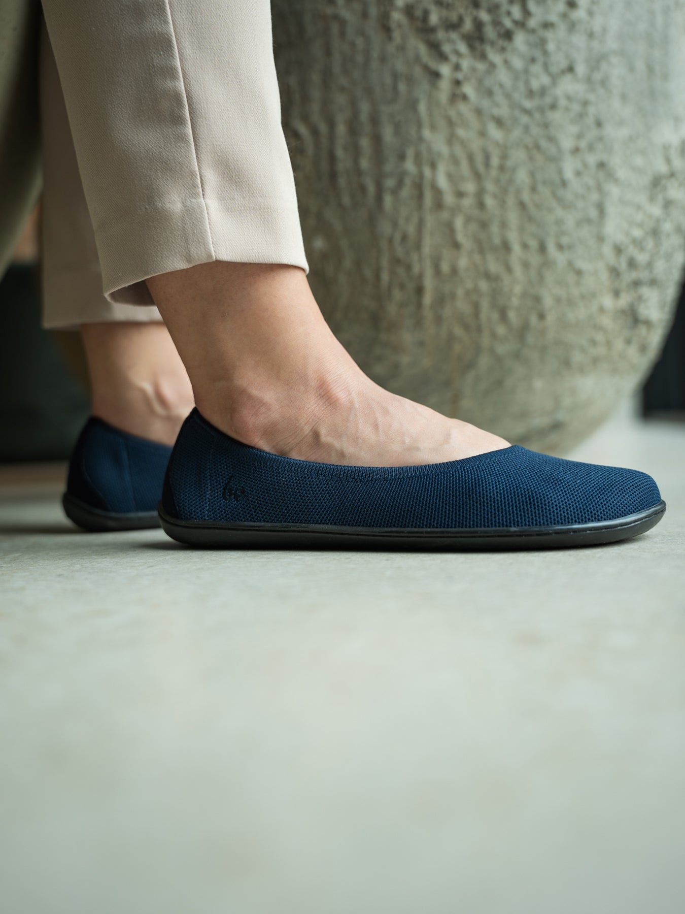 Ballerines Be Lenka Delight - Bleu marine et noir