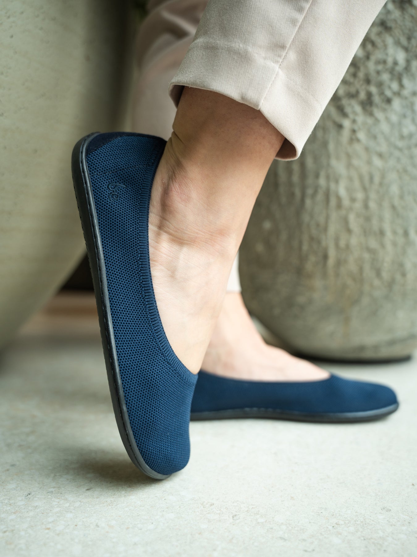Ballerines Be Lenka Delight - Bleu marine et noir