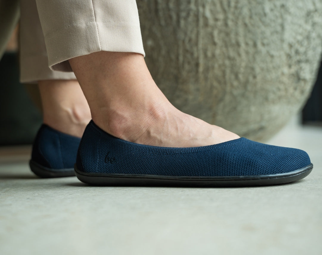 Ballet Flats Be Lenka Delight - Navy & Black