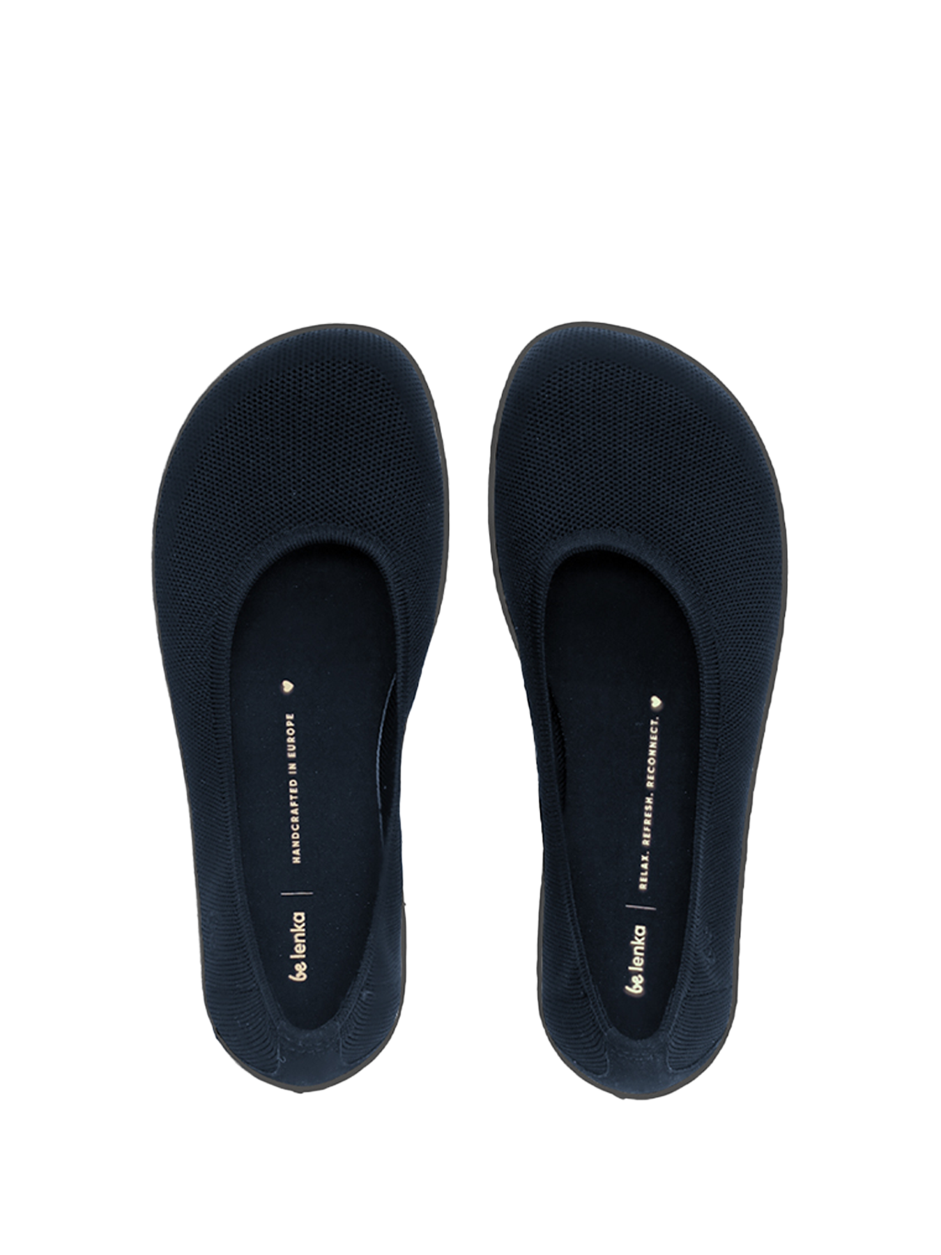 Ballet Flats Be Lenka Delight - Navy & Black