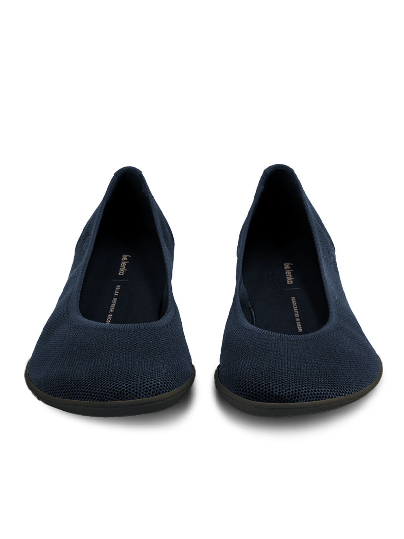 Ballet Flats Be Lenka Delight - Navy & Black