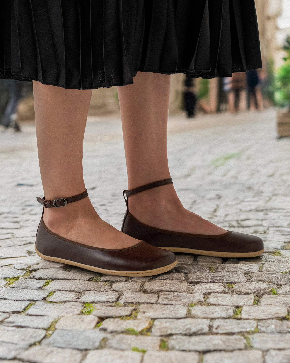 Ballet Flats Be Lenka Florence - Dark Brown