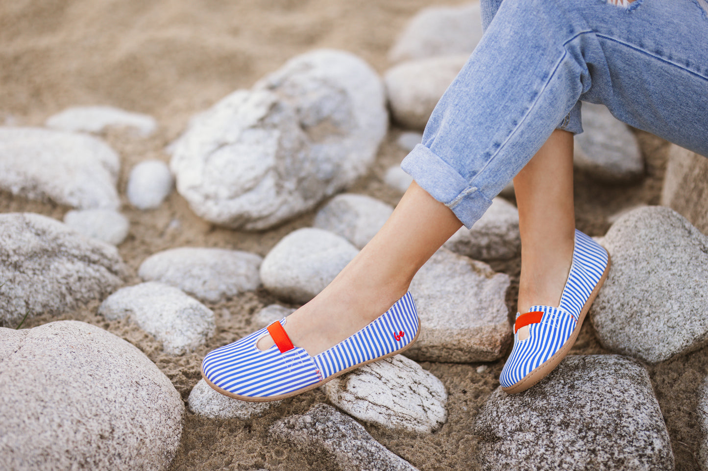 Ballet Flats Be Lenka - Harmony - Blue Stripes