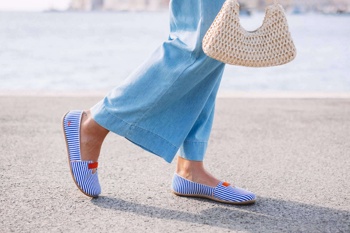 Ballet Flats Be Lenka - Harmony - Blue Stripes