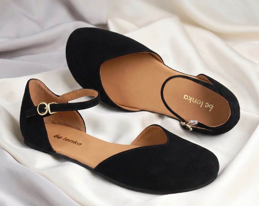 Ballet Flats Be Lenka Lilea - Matt Black