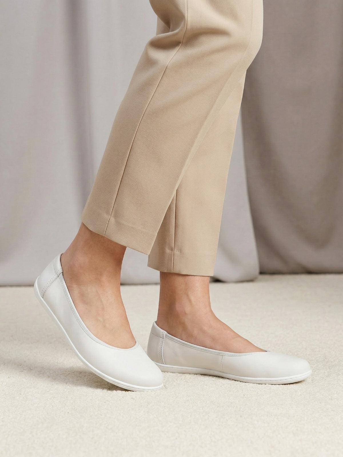 Ballet Flats Be Lenka Sophie - All Chalk White