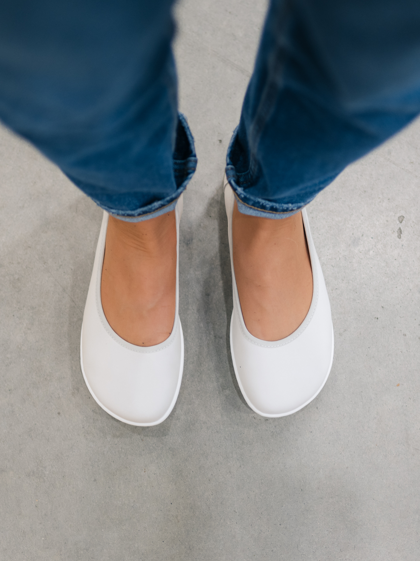 Ballerines Be Lenka Sophie - Tout Blanc Craie