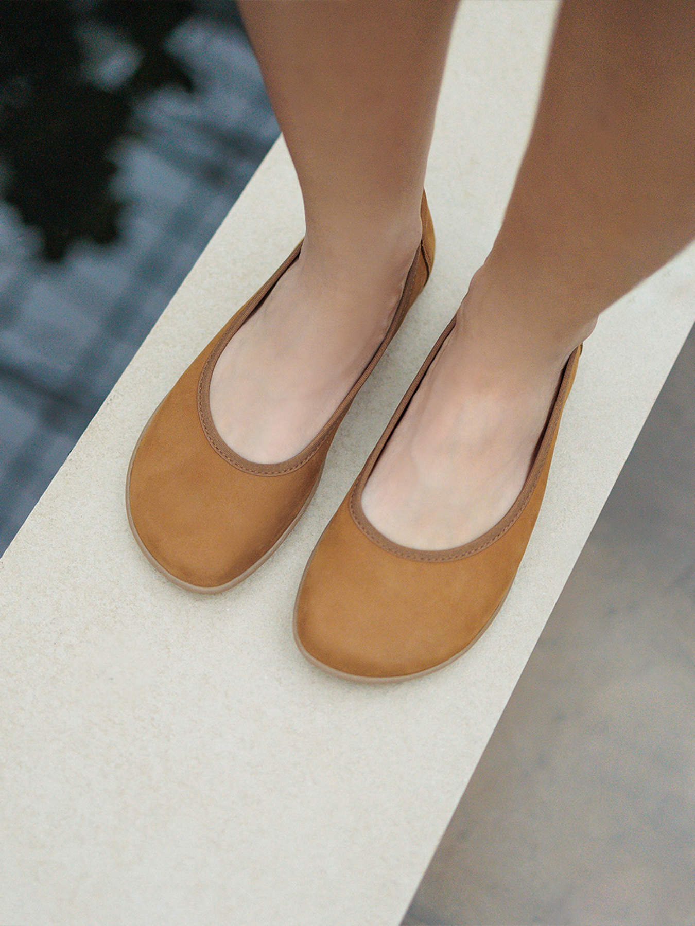 Ballerines Be Lenka - Sophie - Marron caramel