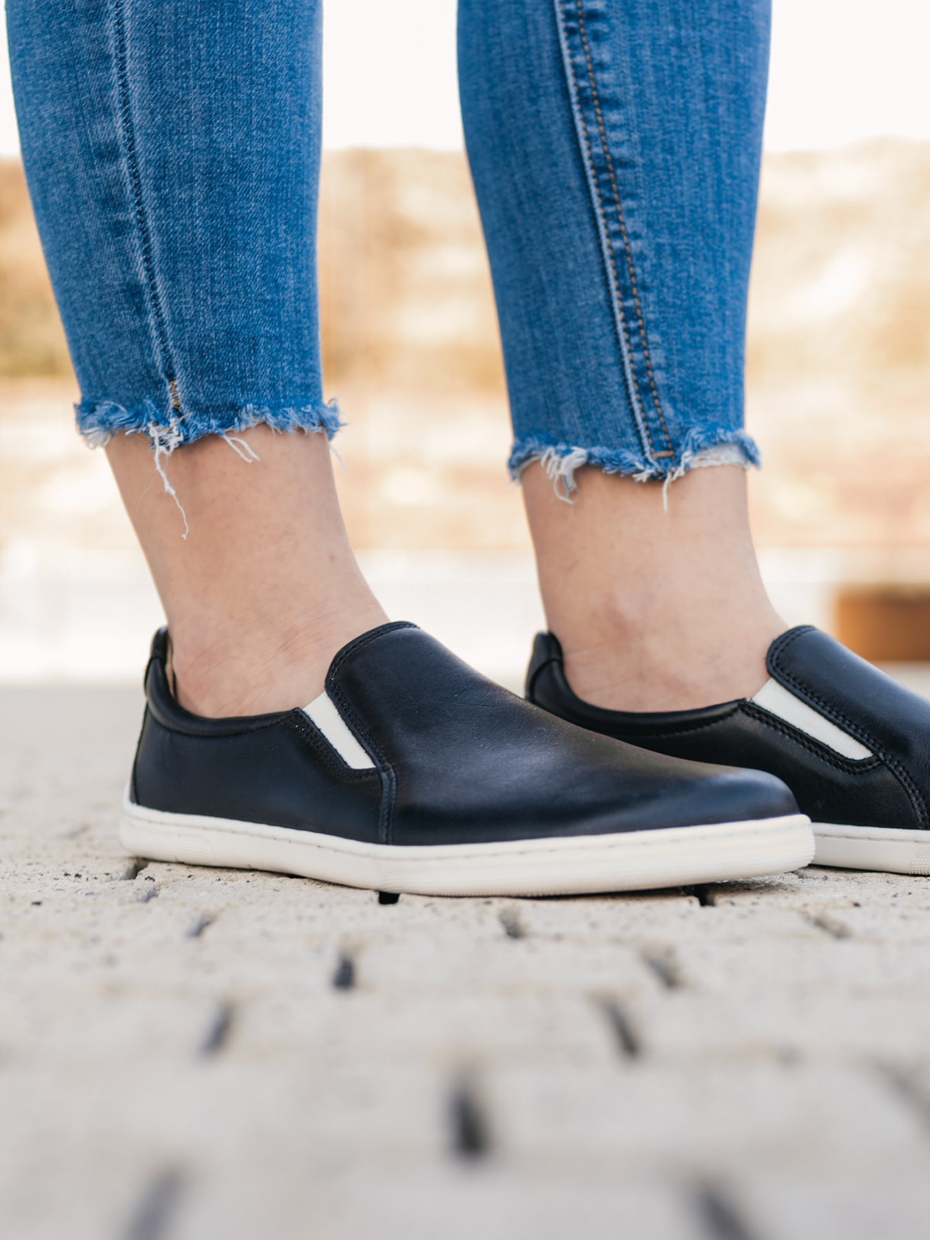 Baskets pieds nus - Be Lenka Eazy Neo - Noir et blanc