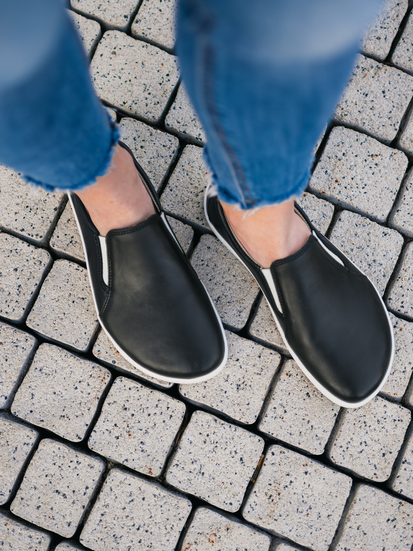 Baskets pieds nus - Be Lenka Eazy Neo - Noir et blanc