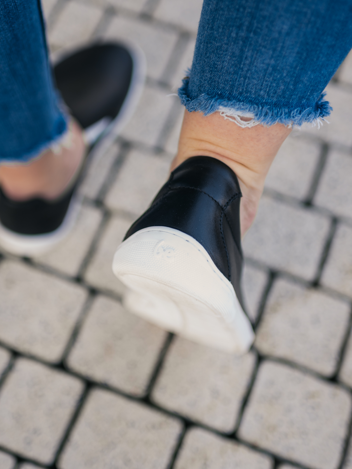 Baskets pieds nus - Be Lenka Eazy Neo - Noir et blanc
