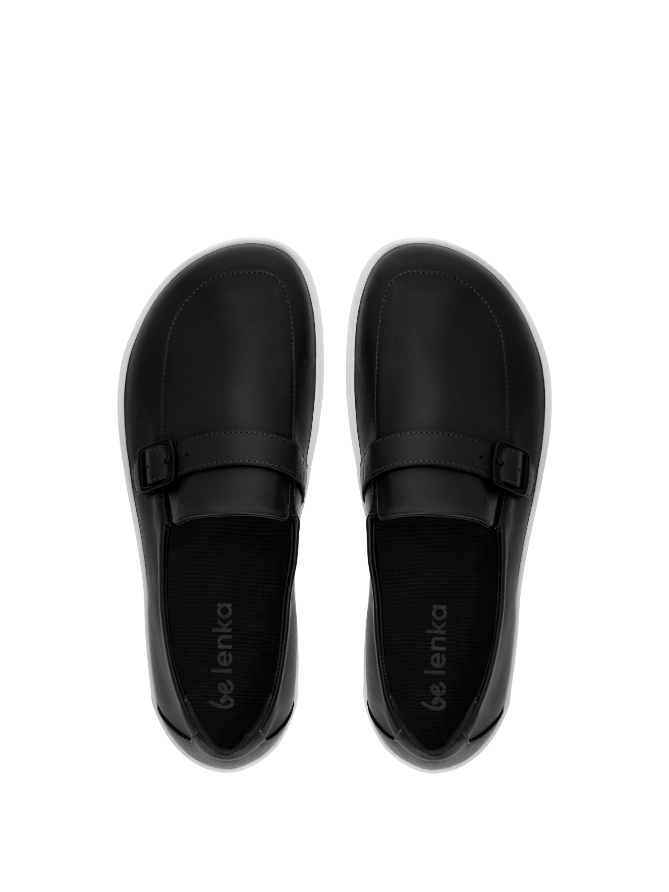 Mocassins pieds nus Be Lenka Amadeus - Noir et blanc